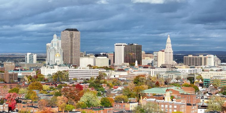 Hartford skyline — Indian classes in Connecticut