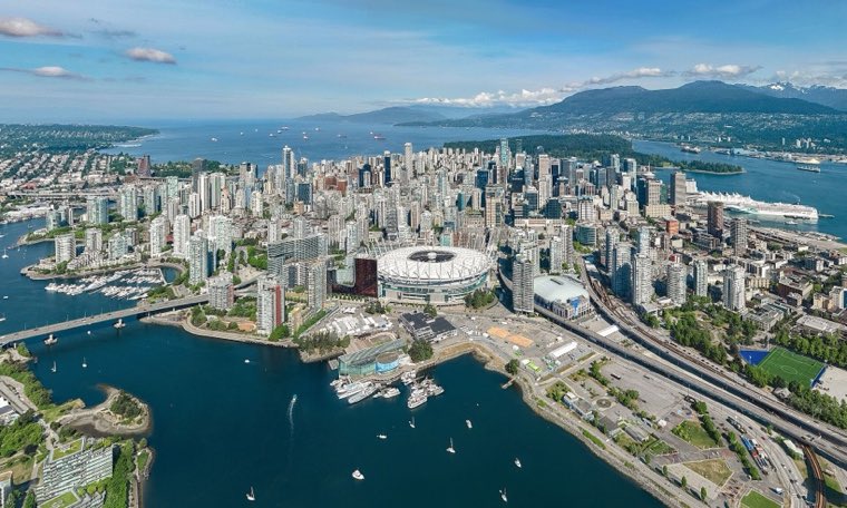 Vancouver skyline — Indian classes in Vancouver